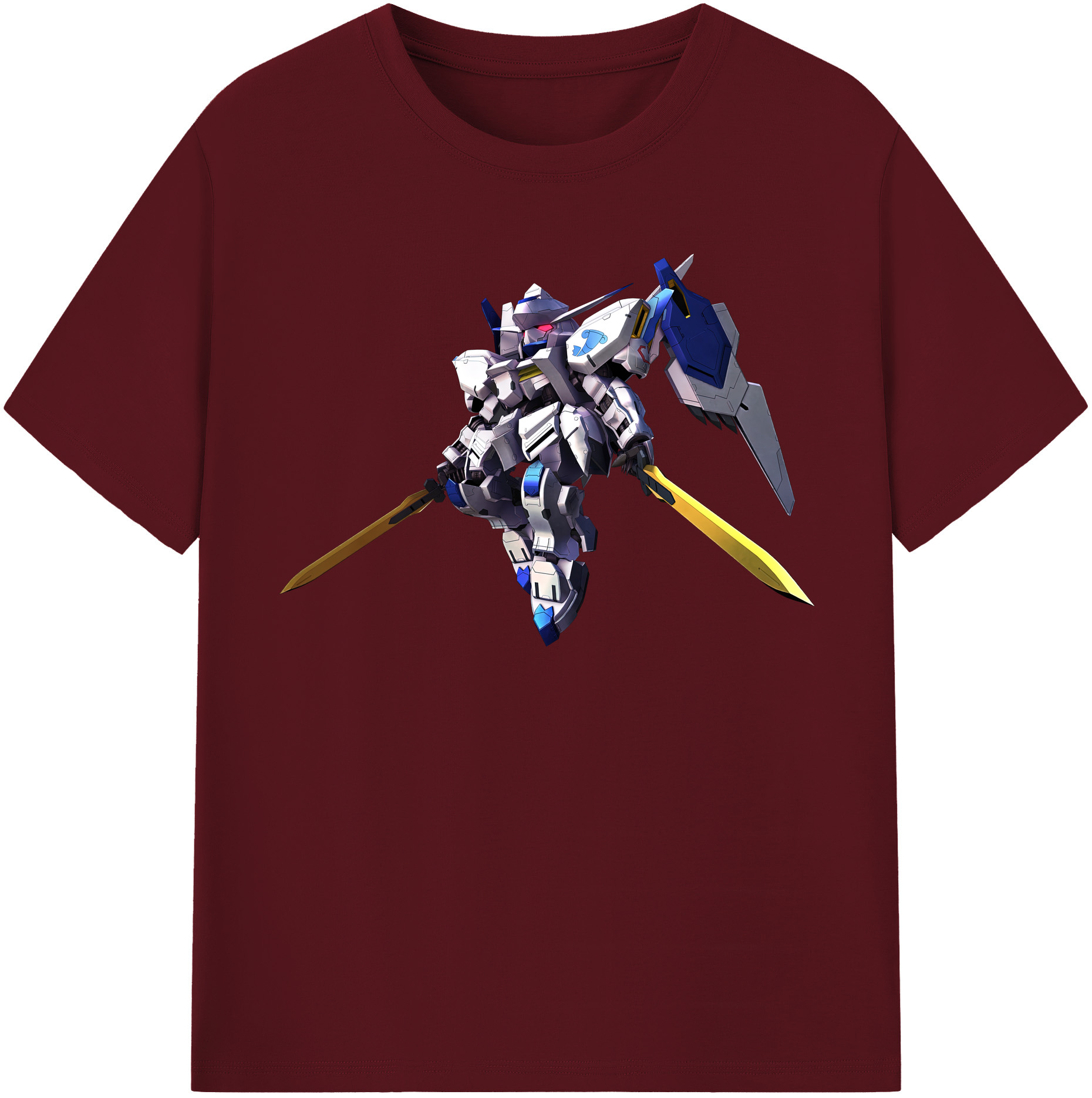 （画像用） 機動戦士ガンダム Mobile Suit Gundam 綿100％半袖Tシャツ（フロントプリント）